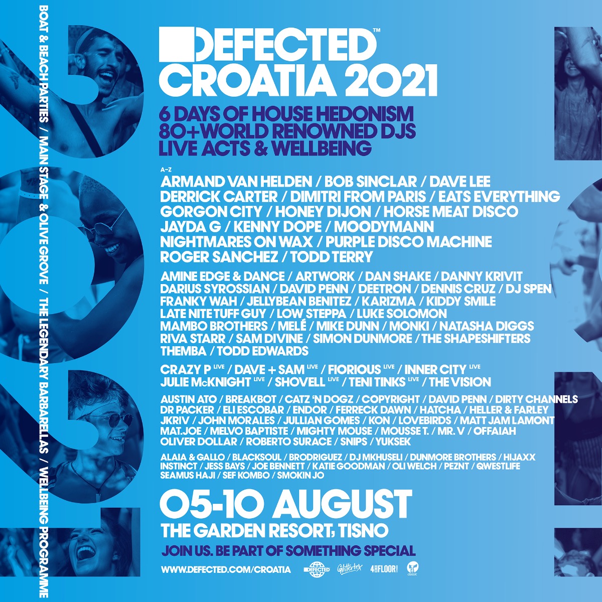 Defected Croatia 2021 | Tickets On Sale Now | Defected Records™ - House  Music All Life Long